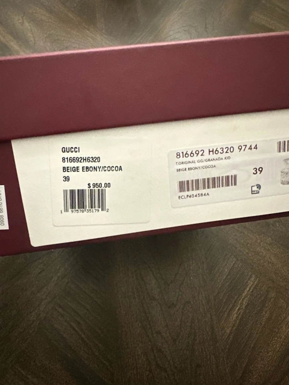 Gucci Tan Monogram Horsebit Slingback Sandals - Picture 8 of 10
